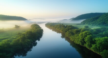 A Mesmerizing River Network from Above.