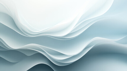 Fototapeta premium Elegant light blue abstract backdrop with copy space.
