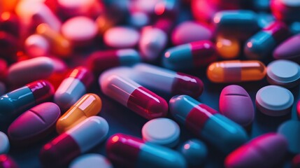 Healthcare professional sorts white tablets on a processing table in a pharmaceutical facility during daylight hours