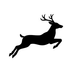 jumping deer 