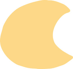 moon graphic design illustration