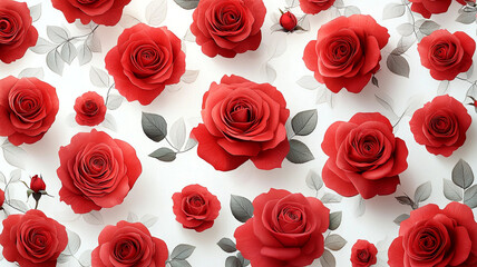 Fototapeta premium Petals of a red rose. Background with a red rose. Background with a pink rose. Wedding day, Mother's Day, valentine's Day.