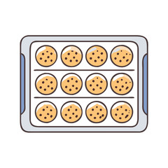 cookie cooling rack icon, cookie cooling rack vector illustration-simple illustration of cookie cooling rack, perfect for cookie cooling rack logos and icons