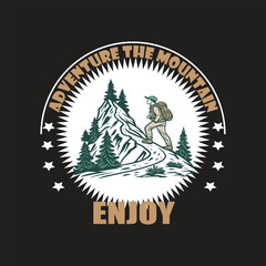  T-shirt design adventure