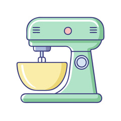 stand mixer icon, stand mixer vector illustration-simple illustration of stand mixer, perfect for stand mixer logos and icons
