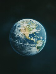 Obraz premium Vivid Earth from Space