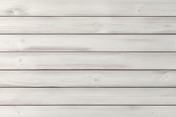 Obraz premium Horizontal Whitewashed Wooden Planks Texture Background