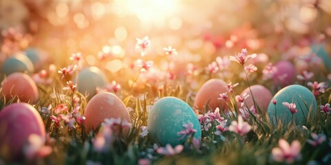 Springtime Egg Hunt Field