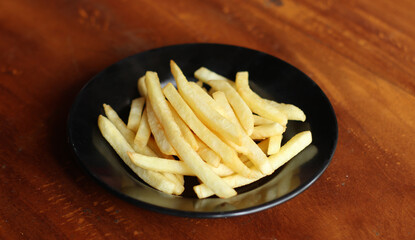 french fries on a plate