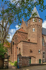 Fototapeta premium Monastery of St Agatha, Delft, Netherlands