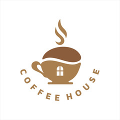  coffee house logo, design concept inspiration