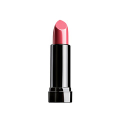 Obraz premium Elegant Pink Lipstick in Black Tube on Transparent background