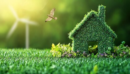 Naklejka premium green energy innovation