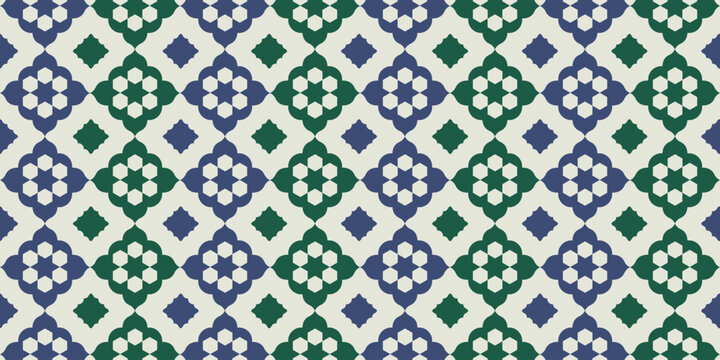 seamless pattern in authentic arabian style for backgrounds, presentations, wrapping papers, prints, artworks. Vector illustration