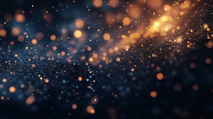Obraz premium Floating virus particles in a dark space, [virus, pandemic imagery, microbiology], [highly detailed, glowing effect, scientific accuracy] 