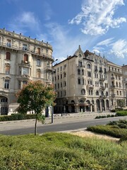 Fototapeta premium Walking through the streets of Budapest