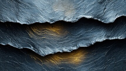 A stunning minimalistic image showcasing a textured surface with metallic gradient lines, emphasizing the beauty of abstract design.