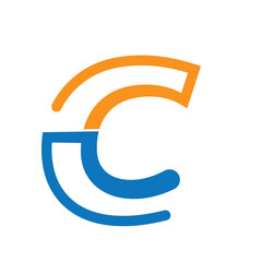 Letter C logo icon design template
