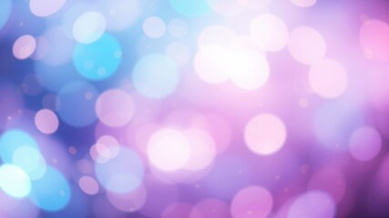 Obraz premium Abstract Blurred Background with Soft Pastel Colors and Round Bokeh Lights