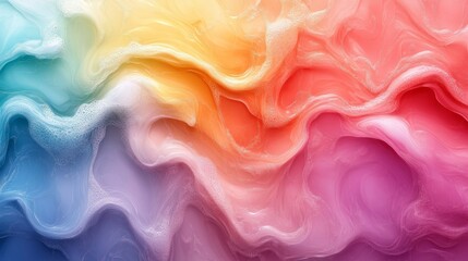 Obraz premium colorful liquid texture background