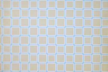 square pattern with blue border grid