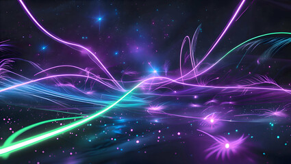 background with stars