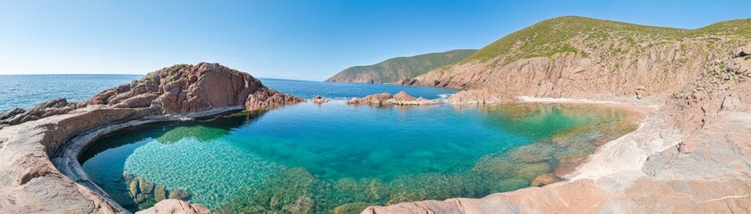 Fototapeta premium Tranquil waters stunning reflection of nature beauty ideal for backgrounds and peaceful designs