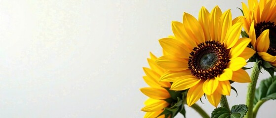 Obraz premium Sunflowers in a Golden Frame - AI Art