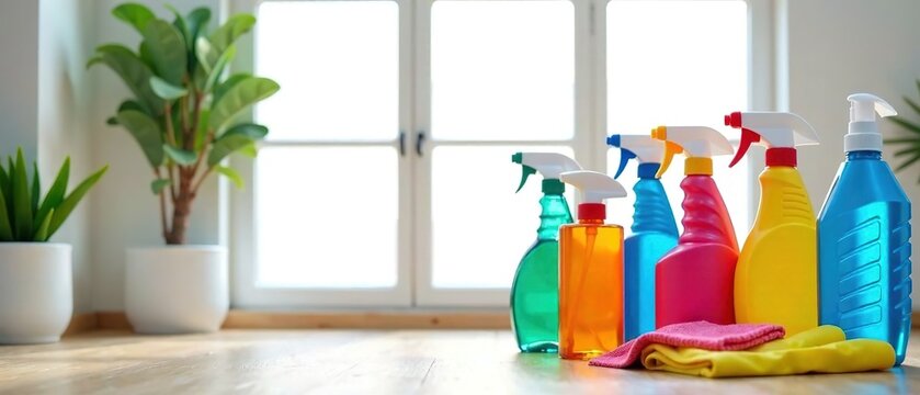 Sparkling Clean Home Supplies: Bright & Bold