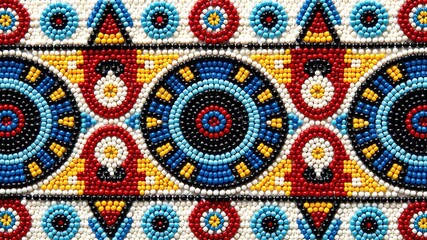 Maasai Beadwork Design - Kenya Tribal Art