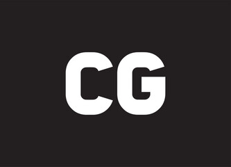 CG letter logo and initial logo design