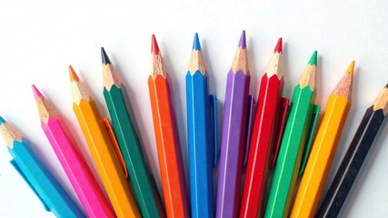 Fototapeta premium Colorful Notebooks & Pens Set - High-Resolution AI Art