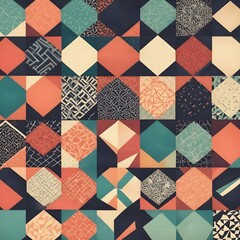 Fototapeta premium Geometric pattern packs for backgrounds or overlay 