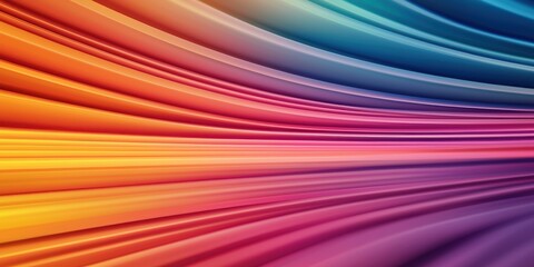 Directional path flow concept. Vibrant waves of color flow seamlessly, creating a dynamic and visually appealing abstract background.
