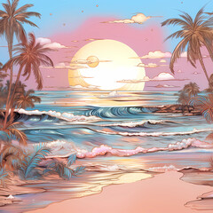 dreamy background printable