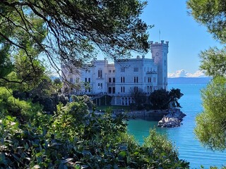 Schloss Miramare bei Triest