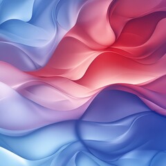 Colorful waves of fabric texture abstract design