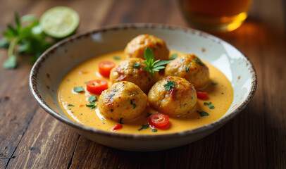 Malai Kofta (Vegetable Balls in Creamy Sauce)
