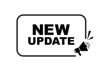 Obraz premium new update text 