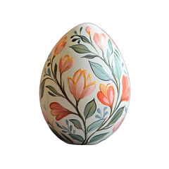 Easter egg png art spring garden decorative content soft colors close-up view festive concept for seasonal celebrations
