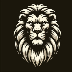 Obraz premium Bold Lion Illustration