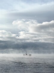 Boat on Lake Baikal