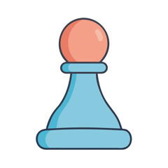 game piece pawn icon, game piece pawn vector illustration-simple illustration of game piece pawn, perfect for game piece pawn logos and icons