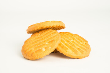 Delicious vegetarian snack food- cashew nut cookies.