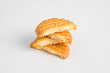 Delicious vegetarian snack food- cashew nut cookies.