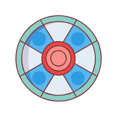 spinner wheel icon, spinner wheel vector illustration-simple illustration of spinner wheel, perfect for spinner wheel logos and icons