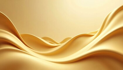 Obraz premium Modern illustration of a smooth gradient golden background with glowing tones