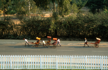 Pousse Pousse, Antsirabe, Madagascar