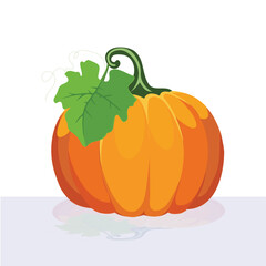 Pumpkin Perfection: A Bold and Beautiful Vector Fall Design