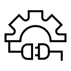 Connectivity vector icon